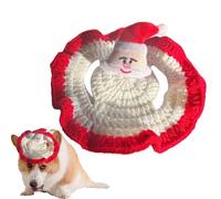 Patifirst Chapeau de Chat au Crochet - Bonnet Doux Mignon De Père pour Animal avec Trous d'oreille - Costume de pour Chat - pour Vacances Hiver Extérieur Garçons Filles Adolescents Famille Amis