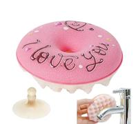 Patifirst Éponge en Forme De Dessin Animé,avec Ventouse pour Fournitures de Nettoyage Ménager | Éponge à Récurer pour Cuisine | pour Salle de Bain Douche Vaisselle Plans de Travail Carrelage Évier
