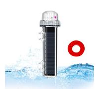 Patifirst Feu de signalisation, feu clignotant | Balise de sécurité à énergie solaire | Lampe de signalisation étanche, lumière de détection de contrôle de la lumière intelligente pour yacht de kayak