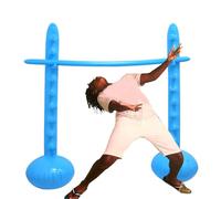 Patifirst Gonflable | Jeu Extérieur De Saut en Hauteur avec Poteau Gonflable - Accessoire Portable Interactif Développe Coordination Motrice Adultes Activité Jardin Piscine Fête en Famille Ludique