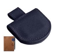 Patifirst Marque-Page Cuir Magnétique | Carnet Marque-Pages Magnétique Porte-Stylo en Cuir | Clip pour Notes Étude Bureau Voyage Réunions Bibliothèque