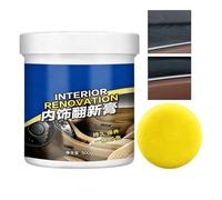 Patifirst Nettoyant Cuir Intérieur Véhicule - Protecteur Brillant pour Sièges en Cuir,500g Nettoyant Détachant pour Tableau De Bord Auto - pour Voiture Camion SUV Moto Pick-up Tableau De Bord Tapis