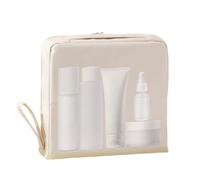 Patifirst Organisateur de Maquillage de Voyage,Sac de Maquillage Vertical - Grande Capacité À Compartiments Organisateur Portable Multi Usage pour Voyages Découverte Camping Maison