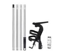 Patifirst Perche d'Extension Bombe Aérosol - Accessoire Ajustable Longue Portée - Prolongateur À Spray Anti-Guêpes - pour Défense Nids D'Abeilles, Ruche, Jardin, Peinture,