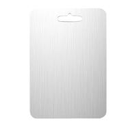 Patifirst Planche À Découper En Acier Inoxydable | Tapis Antidérapant Lavable Au Lave-Vaisselle | Planches De Découpe En Métal Double Face Pour Cuisine | Pour Cuisine Pâtisserie Viande Pâte Fruits