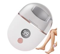Patifirst Rasoir Électrique de Callosités pour Pieds - Machine Électrique d'Outils pour Pédicure et Élimination de Callosités - Appareil à Batterie Rechargeable avec Affichage, Rasoir-Ponceuse pour