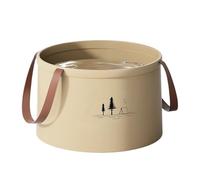Patifirst Seau à Eau | Seau Pliable pour Salle de Bains | Léger Antidérapant Polyvalent à Poignée pour Pêche Soins Animal Jardinage Nettoyage Auto