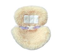 Patifirst Siège De Voiture pour Poupée - Doux avec Ceinture Et Clip Vent,Siège en Peluche pour Poupée - pour Décoration Familiale Mode De Vie Voyage Trajet Quotidien