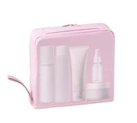Patifirst Trousse De Maquillage De Voyage, Sac de Maquillage Vertical, Grande Capacité À Compartiments Organisateur Portable Multi Usage pour Voyages Découverte Camping Maison