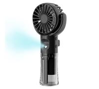 Patifirst Ventilateur Portable - Rechargeable Portable,Appareils De Refroidissement Portatifs Avec 4 Vitesses Pulvérisation De Brume Petit Rafraîchisseur D'Air Pour Randonnée Plein Air Marche