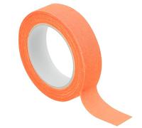 PATIKIL 0.6 pouce x 16.5 pieds Néon Gaffeur Tissu Bande, 1 Rouleau Fluorescent Adhésif Bande UV Noir Lumière Brillant Bande pour UV Fête, Orange