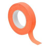 PATIKIL 0,6 Pouce x 33 Pieds Ruban Adhésif en Tissu Gaffer Néon, 1 Rouleau Ruban Adhésif Fluorescent UV Lumière Noire pour fête UV, Orange