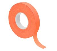 PATIKIL 0,6 Pouce x 60 Pieds Ruban Adhésif en Tissu Gaffer Néon, 1 Rouleau Ruban Adhésif Fluorescent UV Lumière Noire pour fête UV, Orange