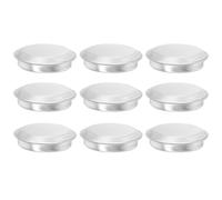 PATIKIL 1.1"/27mm Trou D'Évier De Cuisine, 9 Pcs Couvre-Trou Robinet En Acier Inoxydable Plaque De Couverture Bouchon Couvre-Trou Évier Métal Plug
