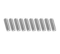 PATIKIL 1/2"-13 UNC Tige Entièrement Filetée en Acier Inoxydable 304, 10Pcs 45mm Longueur Vis Filetée Longue Filetage à Droite Tige Filetée pour Boulons d'Ancrage Colliers Boulons en U