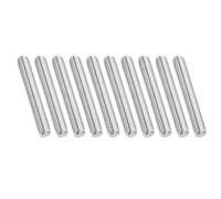 PATIKIL 1/2"-13 UNC Tige Entièrement Filetée en Acier Inoxydable 304, 10Pcs 88mm Longueur Vis Filetée Longue Filetage à Droite Tige Filetée pour Boulons d'Ancrage Colliers Boulons en U