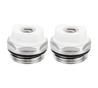 PATIKIL 1/2" BSP Mâle Filet Manuel Radiateur Air Ventilation Bouchon Vannes
