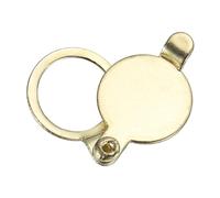 PATIKIL 1/2" Judas Couvercle,Intimité Porte Visionneuse Judas Protecteur pour Accueil Sécurité Appartement Hôtel,Imitation Or