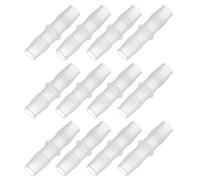 PATIKIL 1/3" - 2/5" 12 Pcs Raccords en Plastique pour Tuyau, Raccords Réducteurs pour Tubes, Adaptateur Tuyau, Raccord d'Union, Kit Jonction pour Système d'air, Gaz, Eau, Pompe
