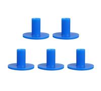 PATIKIL 1.38 Pouces Rubber Golf Cheville, 5 Paquet Tall Practice Training Driving Range Tee Stable Ball Holder pour Outdoor Indoor Hitting Mat Backyard, Bleu