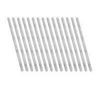 PATIKIL 1/4"-20 UNC Tige Entièrement Filetée en Acier Inoxydable 304, 15Pcs 150mm Longueur Vis Filetée Longue Filetage à Droite Tige Filetée pour Boulons d'Ancrage Colliers Boulons en U