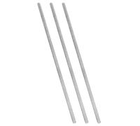 PATIKIL 1/4"-20 UNC Tige Entièrement Filetée en Acier Inoxydable 304, 3Pcs 254mm Longueur Vis Filetée Longue Filetage à Droite Tige Filetée pour Boulons d'Ancrage Colliers Boulons en U