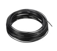 PATIKIL 1,5 mm Bonsaï Entraînement Fil, 1 Rouleau Floral Fil Tiges Anodisé Aluminium Arbre Fil 32,8 Pieds Total pour Jardinage Branche Fixation, Noir