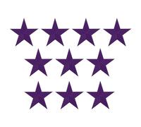 PATIKIL 10 Paquet Thermocollant Correctifs 5 Étoile Profond Violet | Coudre Brodé Correctifs Appliques Embellissements pour Vêtements Vestes Chapeau Sac Dos, pour Réparation Décorations