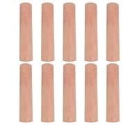 PATIKIL 10 PCS Craie Sans Poussière Craie De Trottoir Marron Grande Solide | Énorme Lavable Pour Street Art Graffiti Et Peinture Pour Adultes En Extérieur