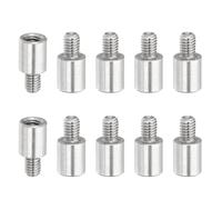 PATIKIL 10 Pcs M3x8+4mm Entretoise en Acier Inoxydable Vis d'Extension | Adaptateurs de Filetage Mâle/Femelle Métriques, pour Circuits Imprimés Drones Quadricoptères