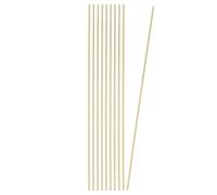 PATIKIL 10 Pcs Tiges Ronde En Laiton, 1mm Dia. 12cm / 4.72 Pouces Longueur Barres H59 Tiges Métalliques Pleines Pour DIY Bricolage Bijoux Plaquage Réparation, Couleur Laiton