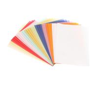 PATIKIL 100 Feuilles Papier Vélin 4x6, Papier Vélin Imprimable Papier Translucide 100GSM pour Impression d'Invitations, 10 Couleurs
