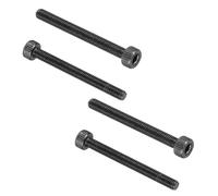 PATIKIL 100 Pcs M3 x 30 mm Vis À Tête Hexagonale Creuse, 12.9 Grade Acier Au Carbone Vis À Entraînement, Noir Oxyde, Filetage Complet