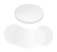 PATIKIL 100 Pcs Rond Mylars Plastique Film De Protection Pour Badge | Pour 2.2 Inch 56mm Round Badge Button Maker Supplies Crafts, Transparent, 2.6in (65mm), Film De Protection Pour Badge