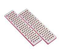 PATIKIL 100mm Extra-Grossier Ski Snowboard Diamant Pierre,2 Pcs Ski Bord Aiguiseur Diamant Bord Fichiers Snowboard Pierre Aiguiser, Violet