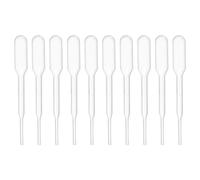 PATIKIL 100pcs Jetable Transfert Pipettes 0.2ml pour Labo Chimie Clair | Pipette pour Transfert Liquide, LDPE Polyéthylène Plastique