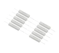 PATIKIL 10Pcs 15 Ohm Résistances 10W Kit de Résistance de Ciment