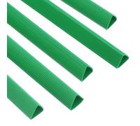 PATIKIL 10Pcs Barres de Reliure, 15mm Barres de Reliure à Glissière 120 Feuilles Capacité Reliure de Rapport de Taille A4 Reliure de Présentation Triangulaire, Verte