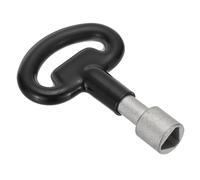 PATIKIL 11,5mm/0,45" Trou Douille cier Inox Triangle Électrique | Armoire Gaz Eau Compteur Interrupteur Sécurité Clé pour Armoire Panneau Serrure