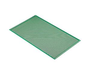 PATIKIL 11.8" x 7.1" PCB Tableau Circuit, 1 pcs Prototype Panneau Perforé Souder Tableaux pour DIY Soudure et Electronique Projet Circuit Cartes Soudable Platine Essai, Vert