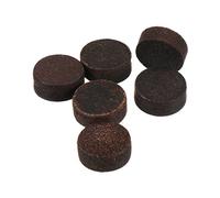 PATIKIL 11mm Queue Billard Pointes, 12 Paquet Billard Queue Pointes Billard Bâton Rechange Pointe Snooker Queue Pointes pour Billard Cue, Marron