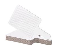 PATIKIL 11x 6 Pouces Tableaux Effaçables à Sec, 10 Pièces de Tableaux Effaçables à Sec Carrés à Double Face pour Jeux de Vote, Enseignement en ureau et Fête