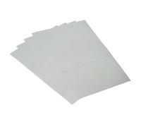 PATIKIL 12,9" Polarisé Film Feuilles, 4 Paquet Adhésif Polariseur Linéaire Polarisant Filtre 26,6x20cm pour Écran Photographie Éclairage, 0 Degré