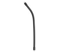 PATIKIL 12" Col de Cygne, Tube Flexible Universel en Métal avec Filetage Mâle 1/4"-20 des Deux Côtés, Support d'Extension de Bras Flexible pour Caméra d'Action, Téléphone, Microphone, Noir