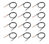 PATIKIL 12 Pcs 20K NTC Capteur de Température 15.7 Pouce 1% 3950 | Sonde de Température en Cuivre Étanche Numérique, Transmetteur de Température Extension, pour Climatiseur Réfrigérateur