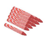 PATIKIL 12 Pcs Crayons de Marquage pour Bois 4.1"X0.6" Rouge | Crayons à Dessin pour Marqueurs de Pneus en Cire, pour Bois Verre Céramique Cartons Tissu Pierre