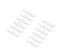 PATIKIL 12 Pcs Résistances 20 Ohm, Kit Résistance Ciment Céramique 20W Résistance Puissance Ciment Tolérance 5% Pour Adaptateurs Puissance Audio Ordinateur Circuit Imprimé