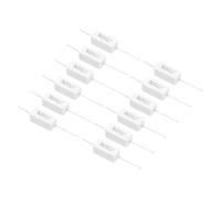 PATIKIL 12 Pcs Résistances 200 Ohm, 5W Résistance Céramique Ciment Kit Résistance Puissance Ciment Tolérance 5% pour Adaptateurs Puissance Audio Ordinateur TV Circuit Imprimé