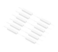 PATIKIL 12 Pcs Résistances 30k Ohm, 10W Résistance Ciment Céramique Kit Résistance Puissance Ciment Tolérance 5% pour Adaptateurs Puissance Audio Ordinateur TV Circuit Imprimé
