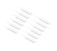 PATIKIL 12 Pcs Résistances Céramiques Ciment 3k Ohm, Kit Résistance Puissance Ciment 10W Tolérance 5% pour Adaptateurs Secteur Audio Ordinateur TV Circuit Imprimé